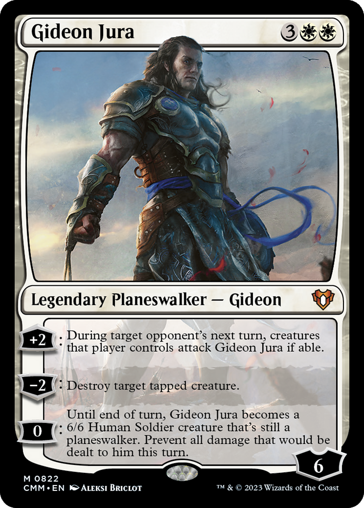 Gideon Jura [Commander Masters] | The CG Realm