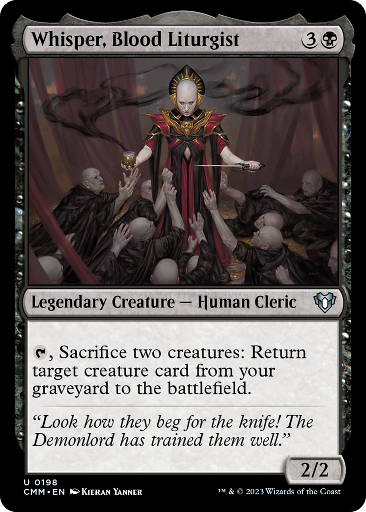 Whisper, Blood Liturgist [Commander Masters] | The CG Realm