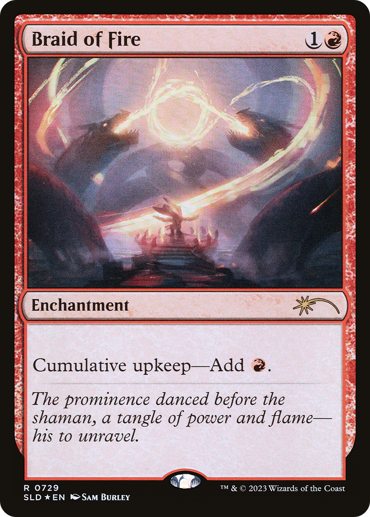 Braid of Fire (729) [Secret Lair Drop Promos] | The CG Realm