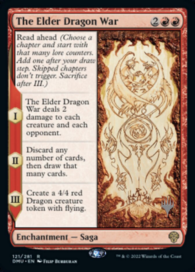 The Elder Dragon War (Promo Pack) [Dominaria United Promos] | The CG Realm