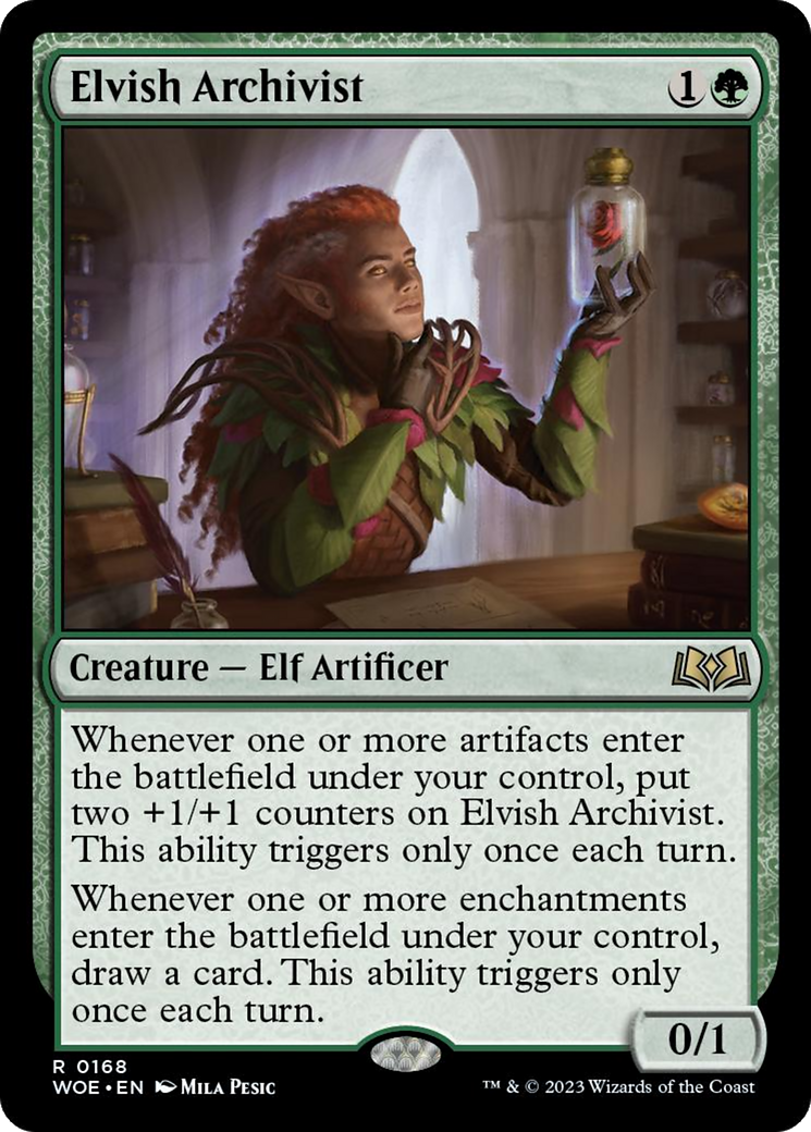 Elvish Archivist [Wilds of Eldraine] | The CG Realm