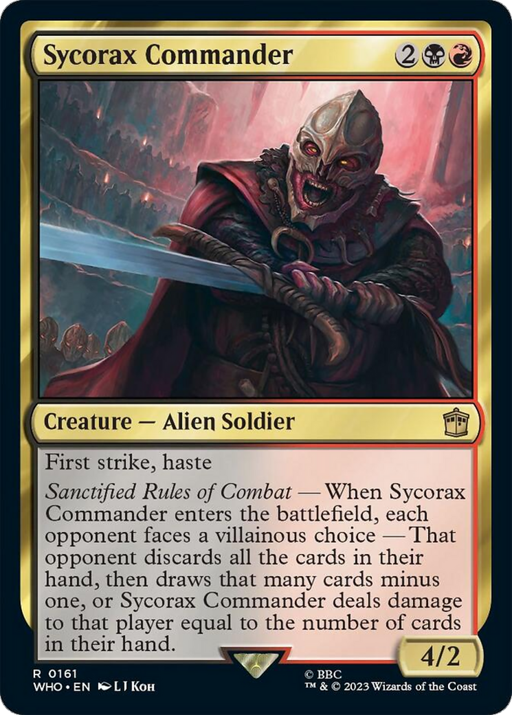 Sycorax Commander [Doctor Who] | The CG Realm