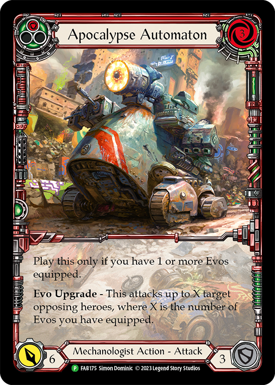 Apocalypse Automaton [FAB175] (Promo)  Cold Foil | The CG Realm