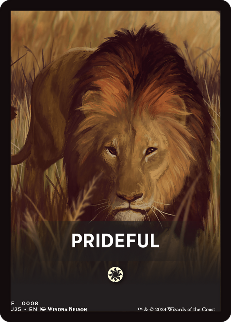 Prideful Theme Card [Foundations Jumpstart Front Cards] | The CG Realm