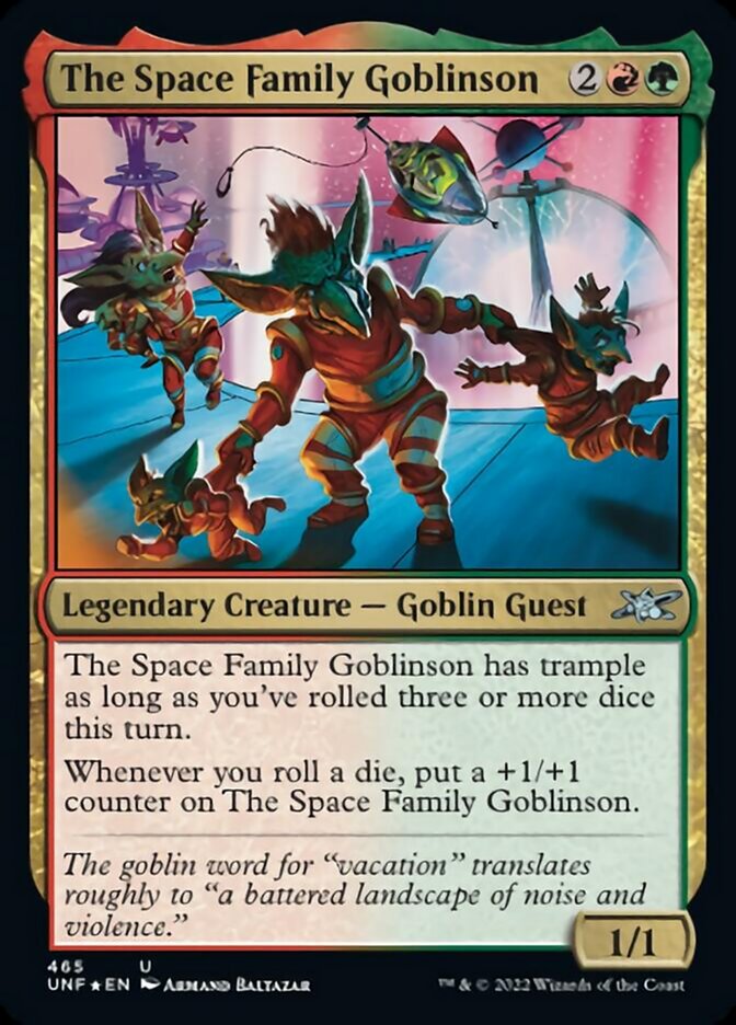 The Space Family Goblinson (Galaxy Foil) [Unfinity] | The CG Realm