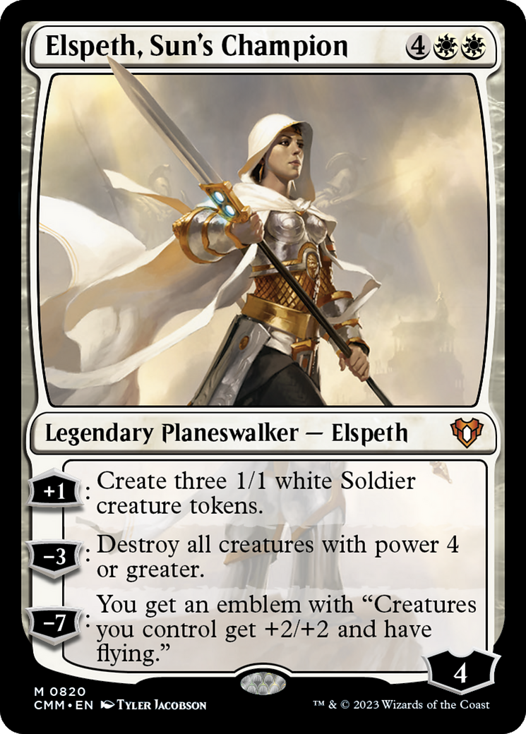 Elspeth, Sun's Champion [Commander Masters] | The CG Realm