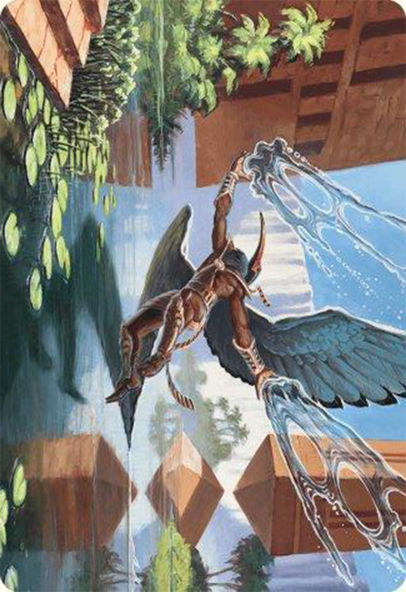 Nadu, Winged Wisdom Art Card [Modern Horizons 3 Art Series] | The CG Realm