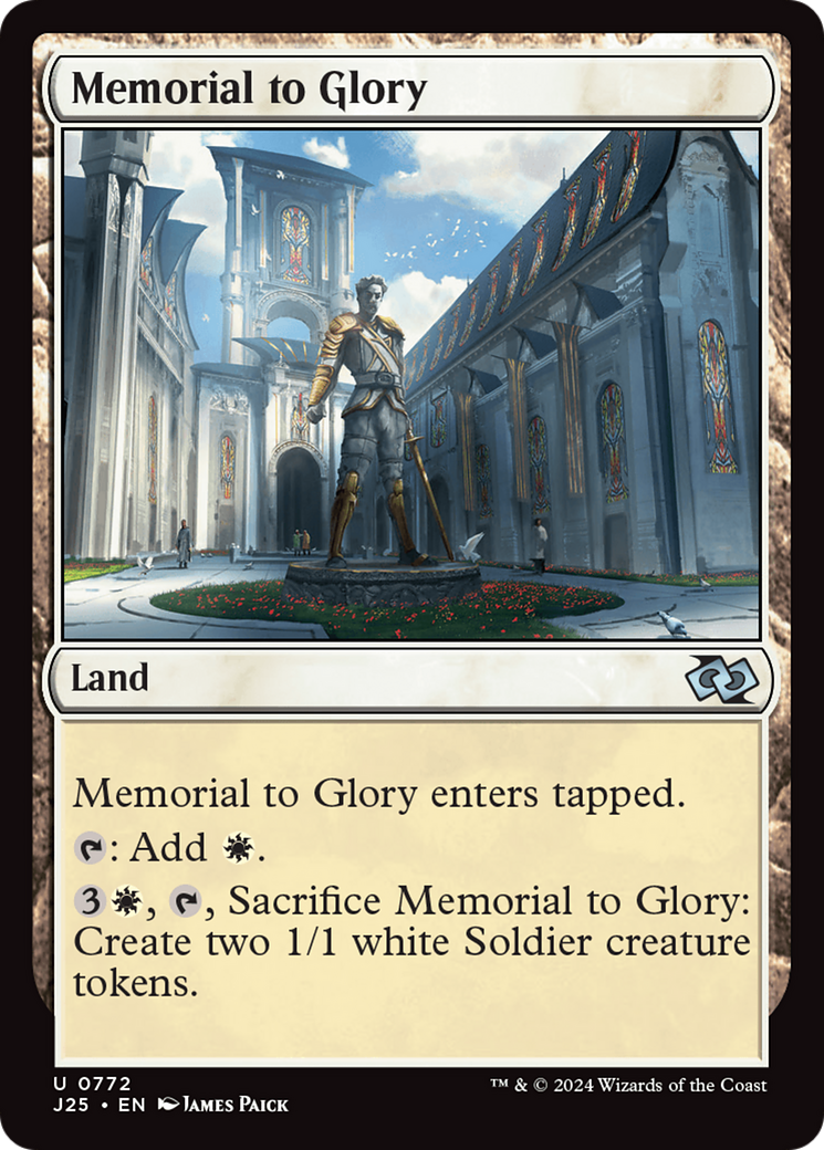 Memorial to Glory [Foundations Jumpstart] | The CG Realm