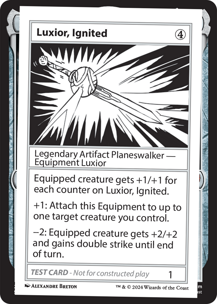 Luxior, Ignited [Mystery Booster 2 Playtest Cards] | The CG Realm