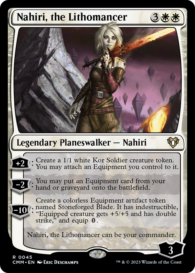 Nahiri, the Lithomancer [Commander Masters] | The CG Realm