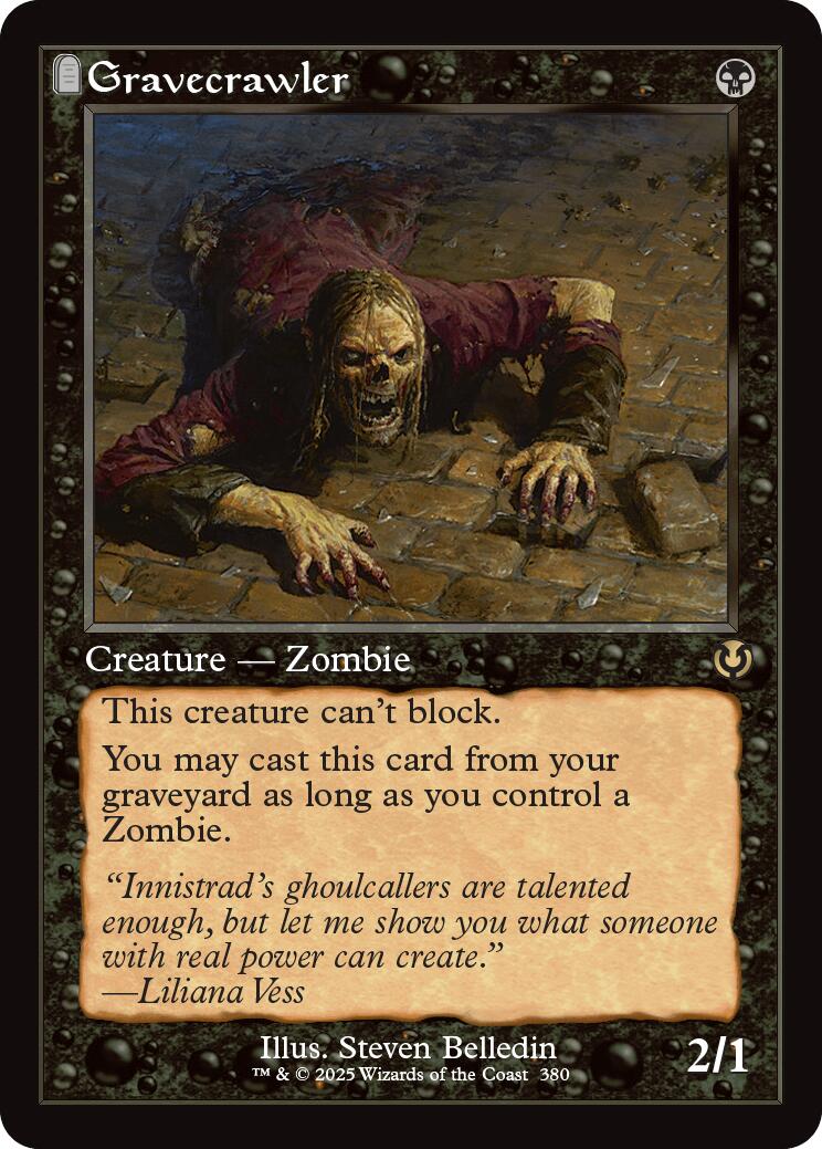 Gravecrawler (Retro Frame) [Innistrad Remastered] | The CG Realm