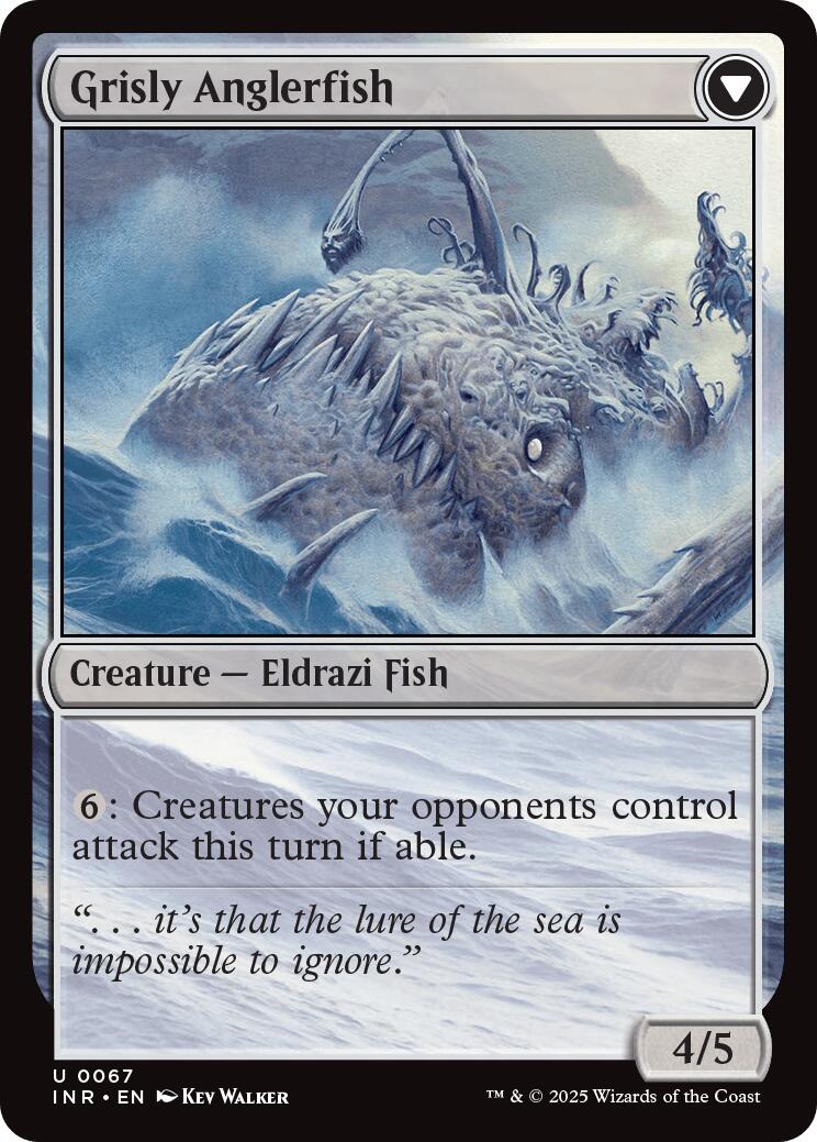 Grizzled Angler // Grisly Anglerfish [Innistrad Remastered] | The CG Realm