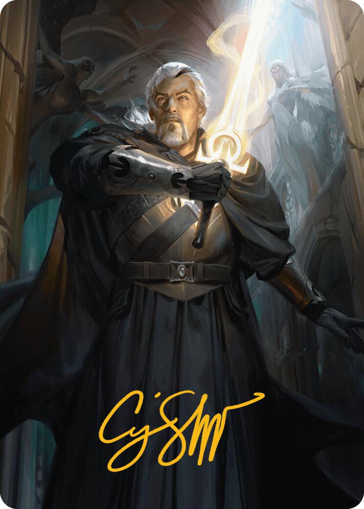 Odric, Lunarch Marshal Art Card (Gold-Stamped Signature) [Innistrad Remastered Art Series] | The CG Realm