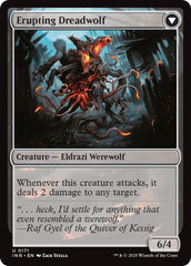 Smoldering Werewolf // Erupting Dreadwolf [Innistrad Remastered] | The CG Realm