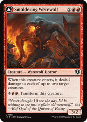 Smoldering Werewolf // Erupting Dreadwolf [Innistrad Remastered] | The CG Realm