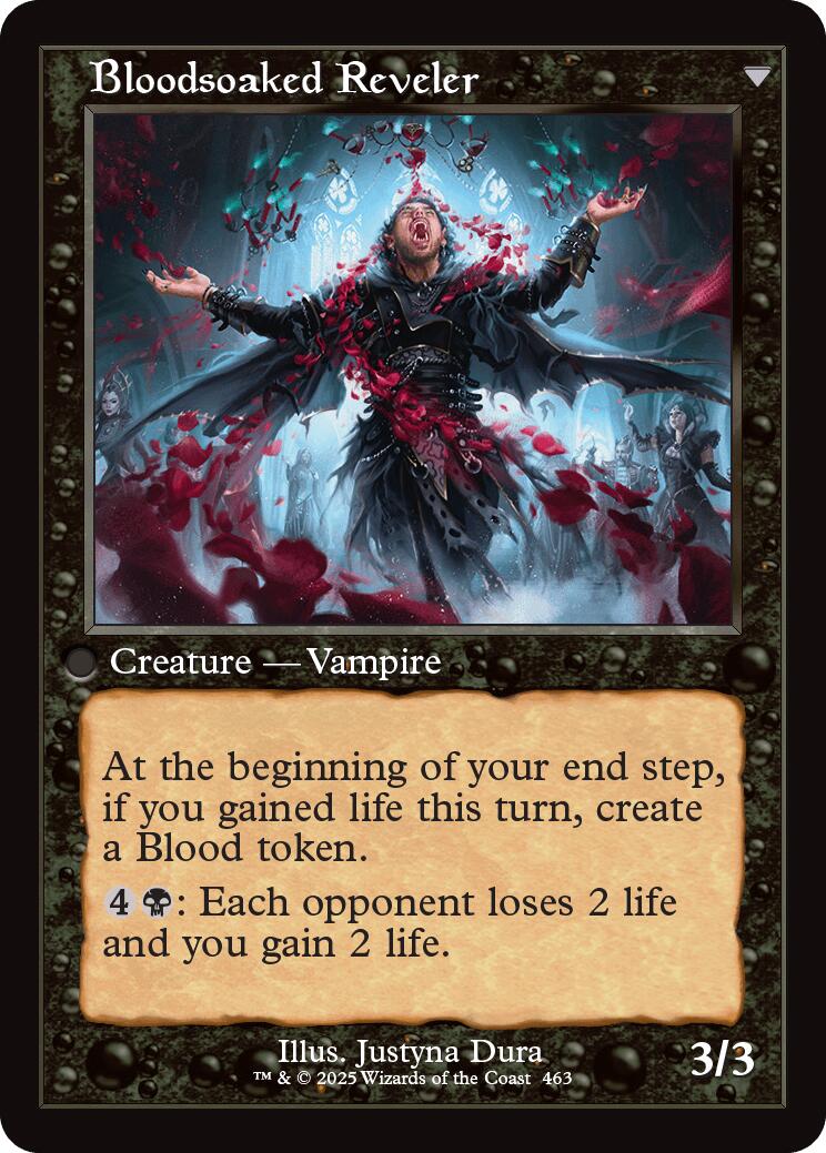 Restless Bloodseeker // Bloodsoaked Reveler (Retro Frame) [Innistrad Remastered] | The CG Realm