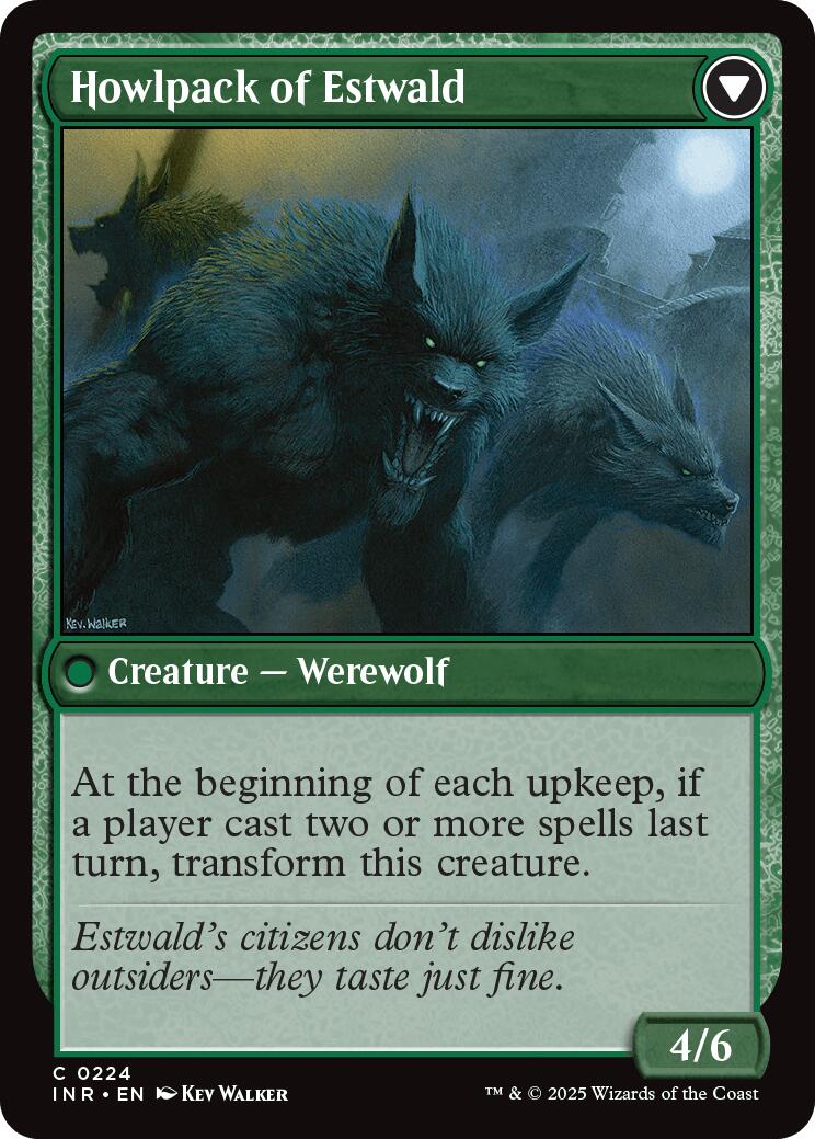 Villagers of Estwald // Howlpack of Estwald [Innistrad Remastered] | The CG Realm