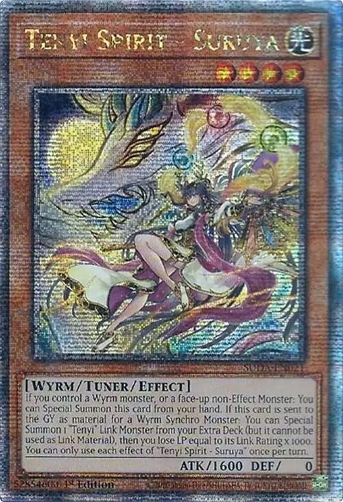 Tenyi Spirit - Suruya (Quarter Century Secret Rare) [SUDA-EN021] Quarter Century Secret Rare | The CG Realm