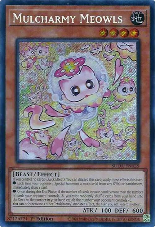 Mulcharmy Meowls [SUDA-EN025] Secret Rare | The CG Realm