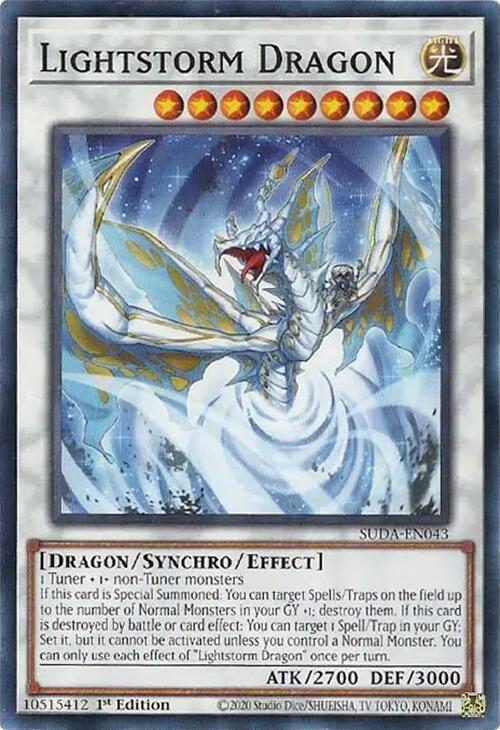 Lightstorm Dragon [SUDA-EN043] Common | The CG Realm