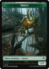 Insect // Spider Double-Sided Token [Innistrad Remastered Tokens] | The CG Realm