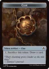 Clue // Clue Double-Sided Token [Innistrad Remastered Tokens] | The CG Realm