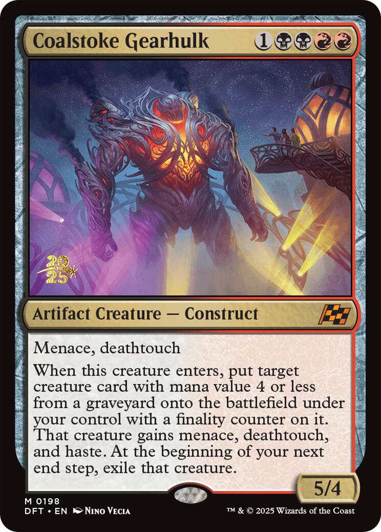 Coalstoke Gearhulk [Aetherdrift Prerelease Promos] | The CG Realm