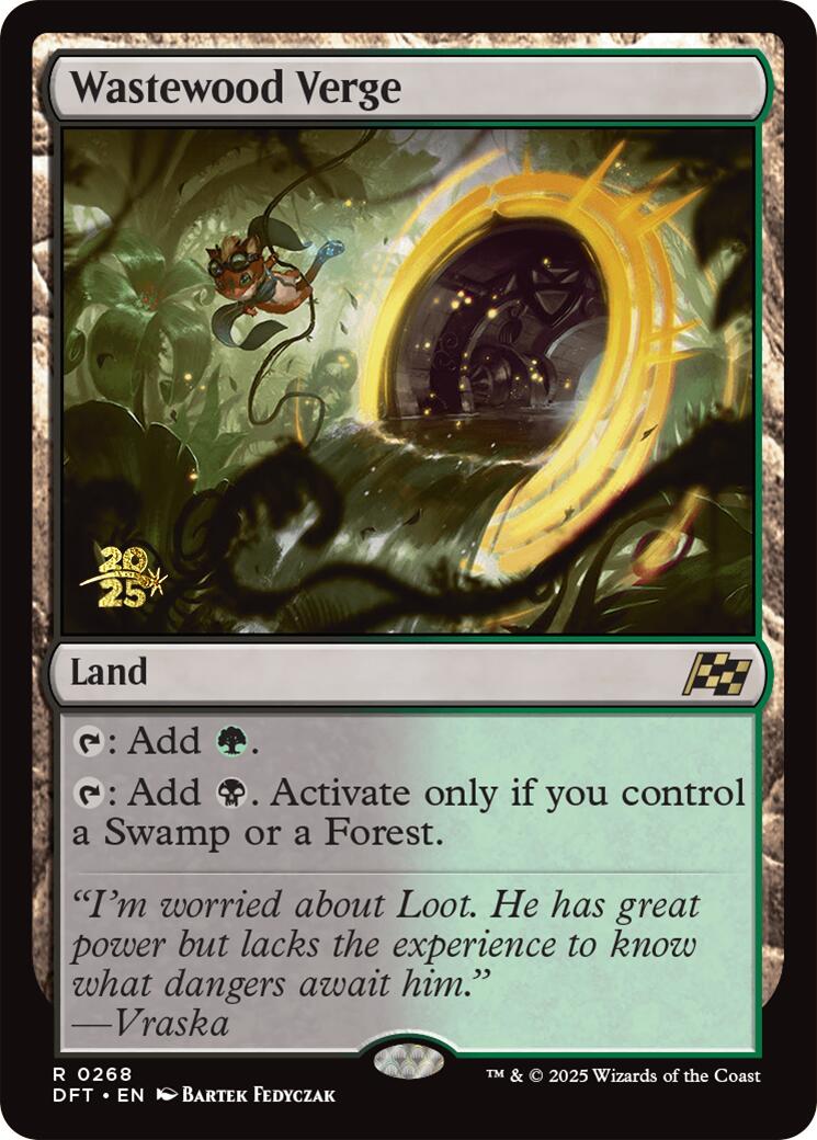 Wastewood Verge [Aetherdrift Prerelease Promos] | The CG Realm