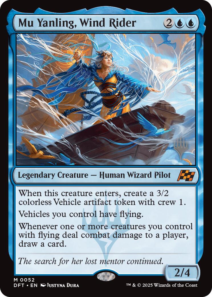 Mu Yanling, Wind Rider [Aetherdrift Promos] | The CG Realm