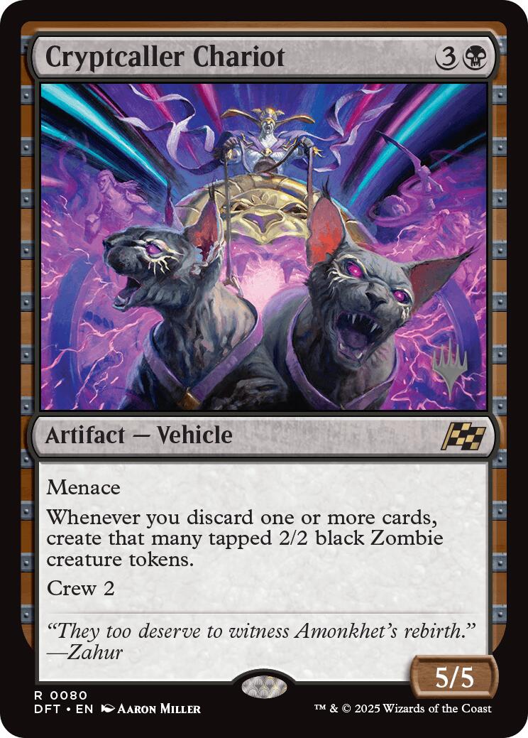 Cryptcaller Chariot [Aetherdrift Promos] | The CG Realm