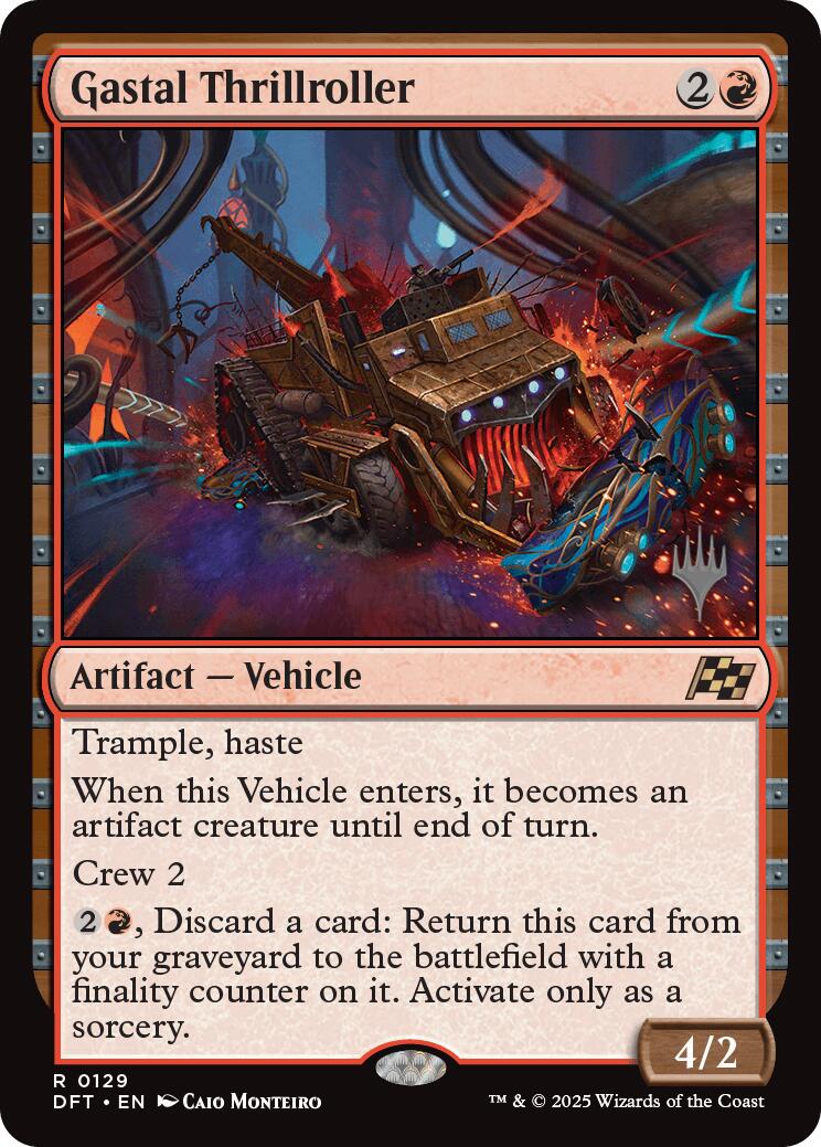 Gastal Thrillroller (Promo Pack) [Aetherdrift Promos] | The CG Realm