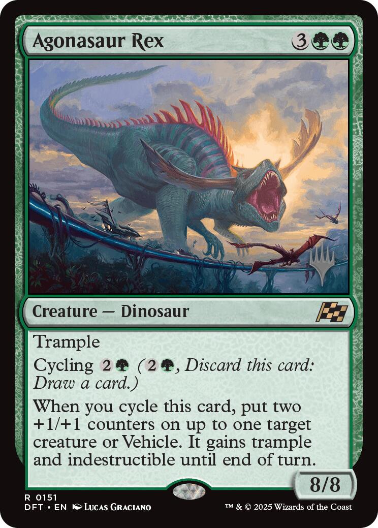 Agonasaur Rex [Aetherdrift Promos] | The CG Realm