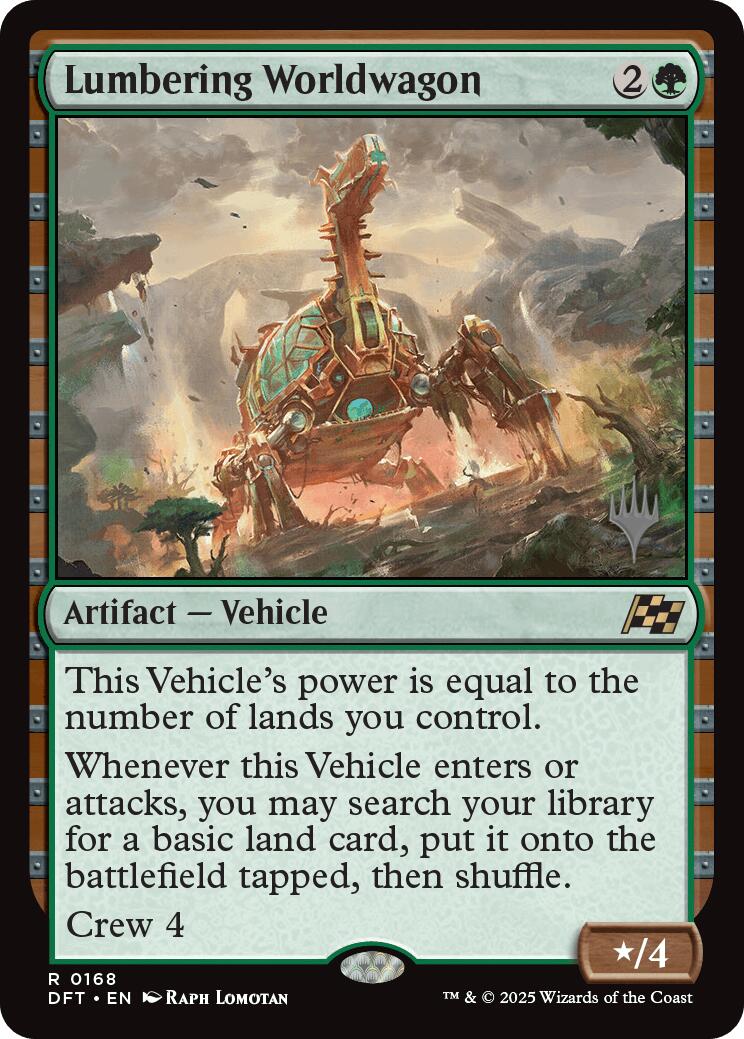 Lumbering Worldwagon [Aetherdrift Promos] | The CG Realm