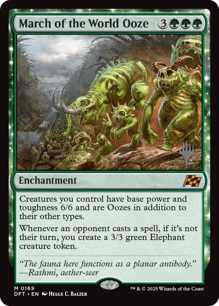 March of the World Ooze [Aetherdrift Promos] | The CG Realm