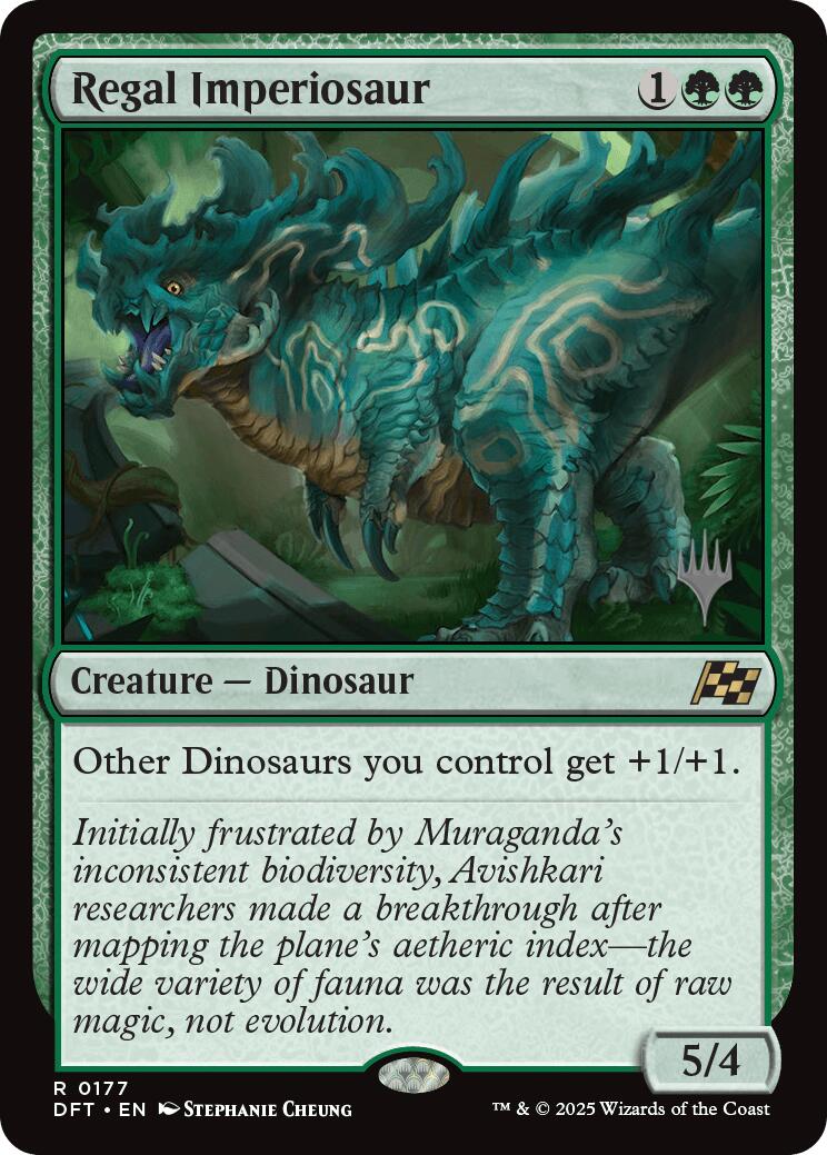 Regal Imperiosaur [Aetherdrift Promos] | The CG Realm