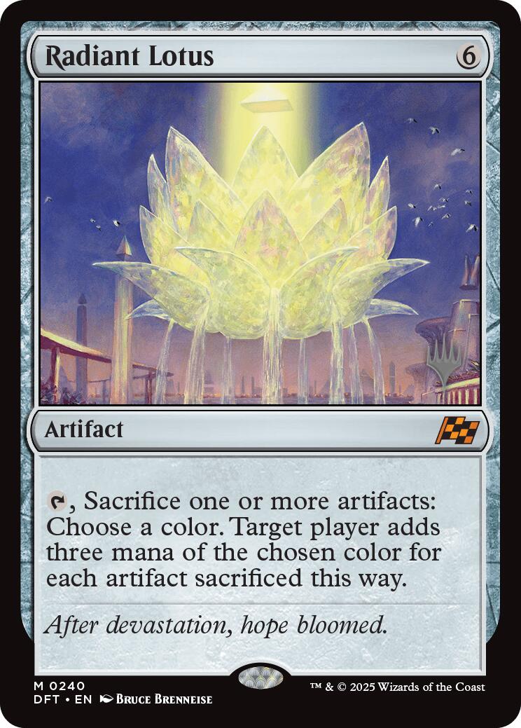 Radiant Lotus (Promo Pack) [Aetherdrift Promos] | The CG Realm