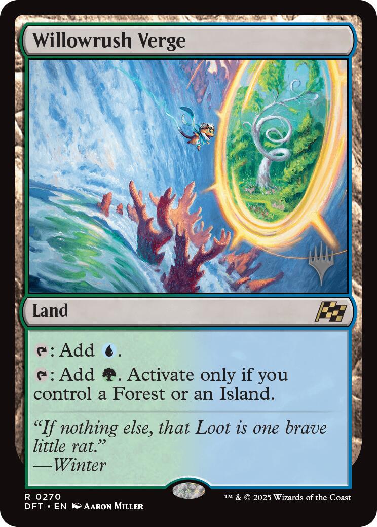 Willowrush Verge [Aetherdrift Promos] | The CG Realm