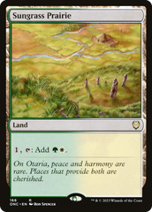 Sungrass Prairie [Phyrexia: All Will Be One Commander] | The CG Realm