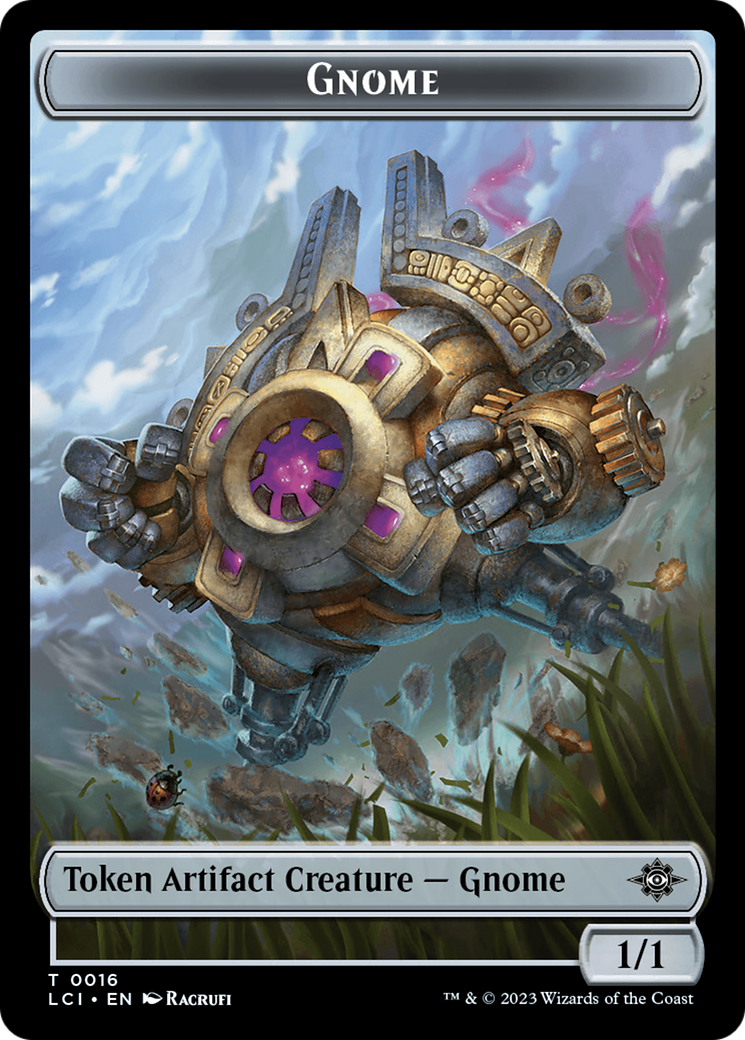 Gnome Token [The Lost Caverns of Ixalan Tokens] | The CG Realm