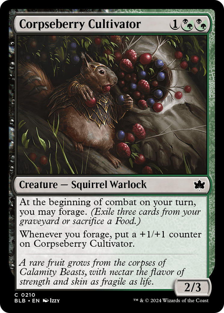 Corpseberry Cultivator [Bloomburrow] | The CG Realm