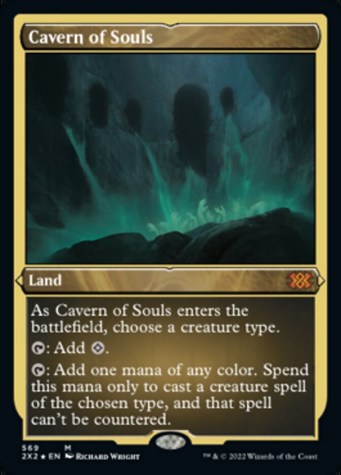 Cavern of Souls (Foil Etched) [Double Masters 2022] | The CG Realm