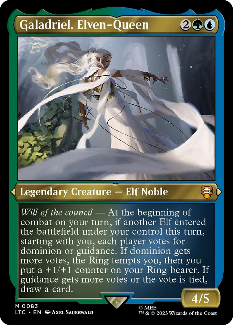 Galadriel, Elven-Queen (Display Commander) [The Lord of the Rings: Tales of Middle-Earth Commander] | The CG Realm