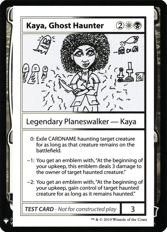 Kaya, Ghost Haunter [Mystery Booster Playtest Cards] | The CG Realm