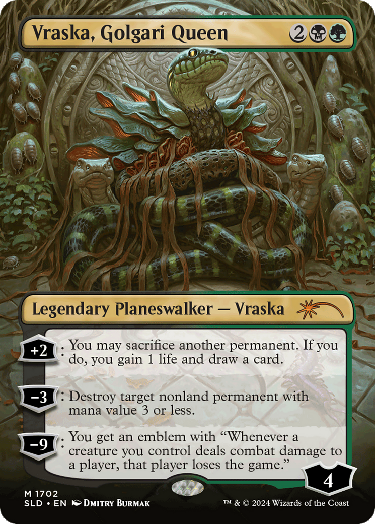 Vraska, Golgari Queen (1702) [Secret Lair Drop Series] | The CG Realm