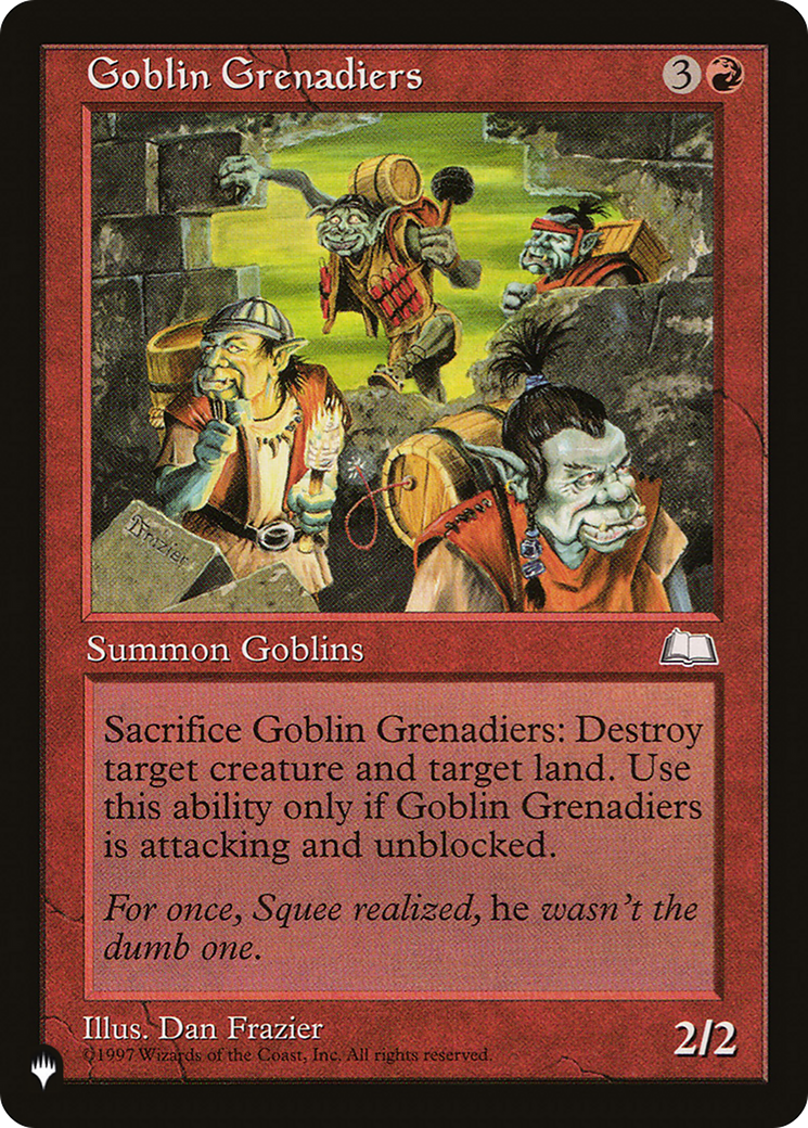 Goblin Grenadiers [The List Reprints] | The CG Realm