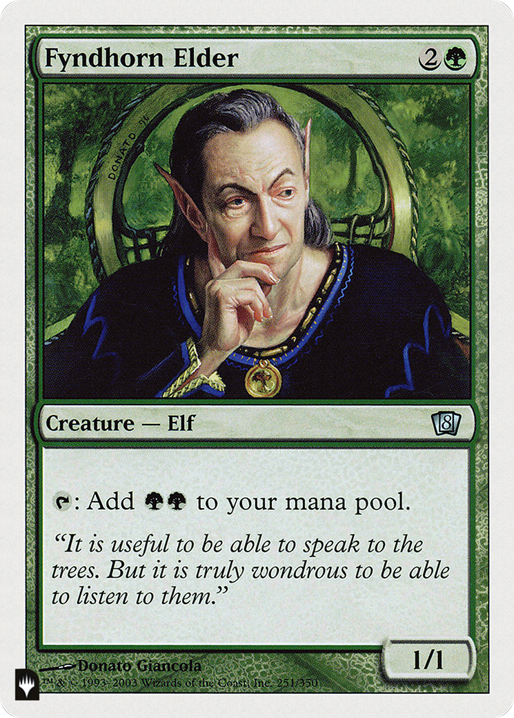 Fyndhorn Elder [The List Reprints] | The CG Realm