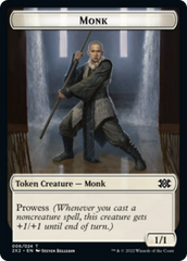 Spider // Monk Double-Sided Token [Double Masters 2022 Tokens] | The CG Realm