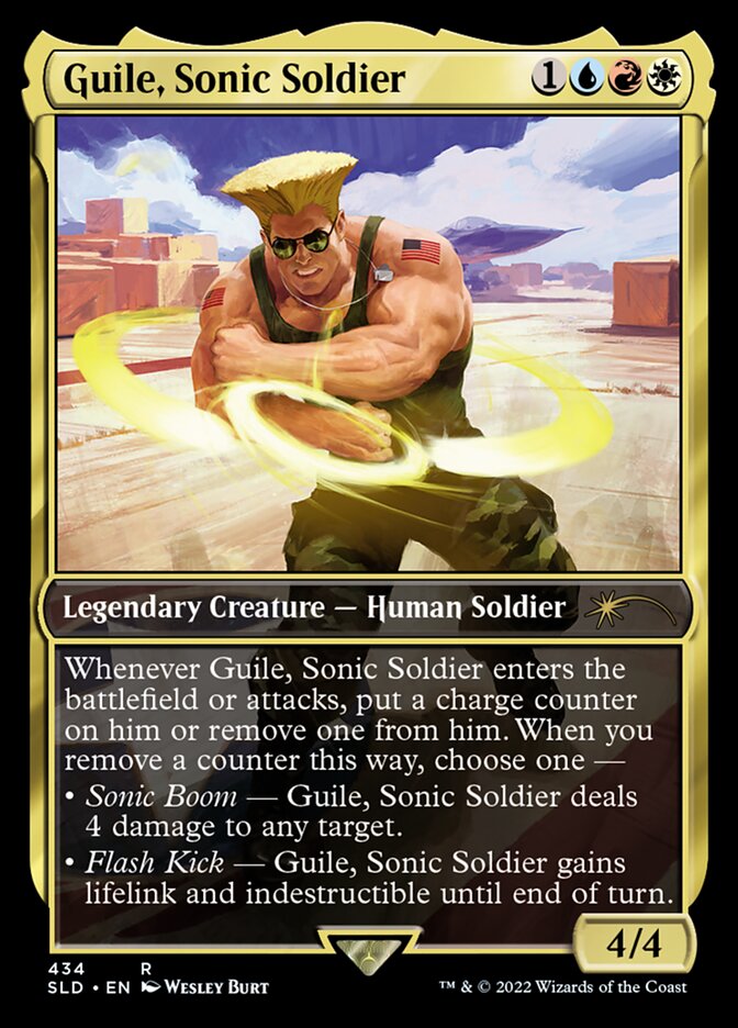 Guile, Sonic Soldier [Secret Lair Drop Series] | The CG Realm