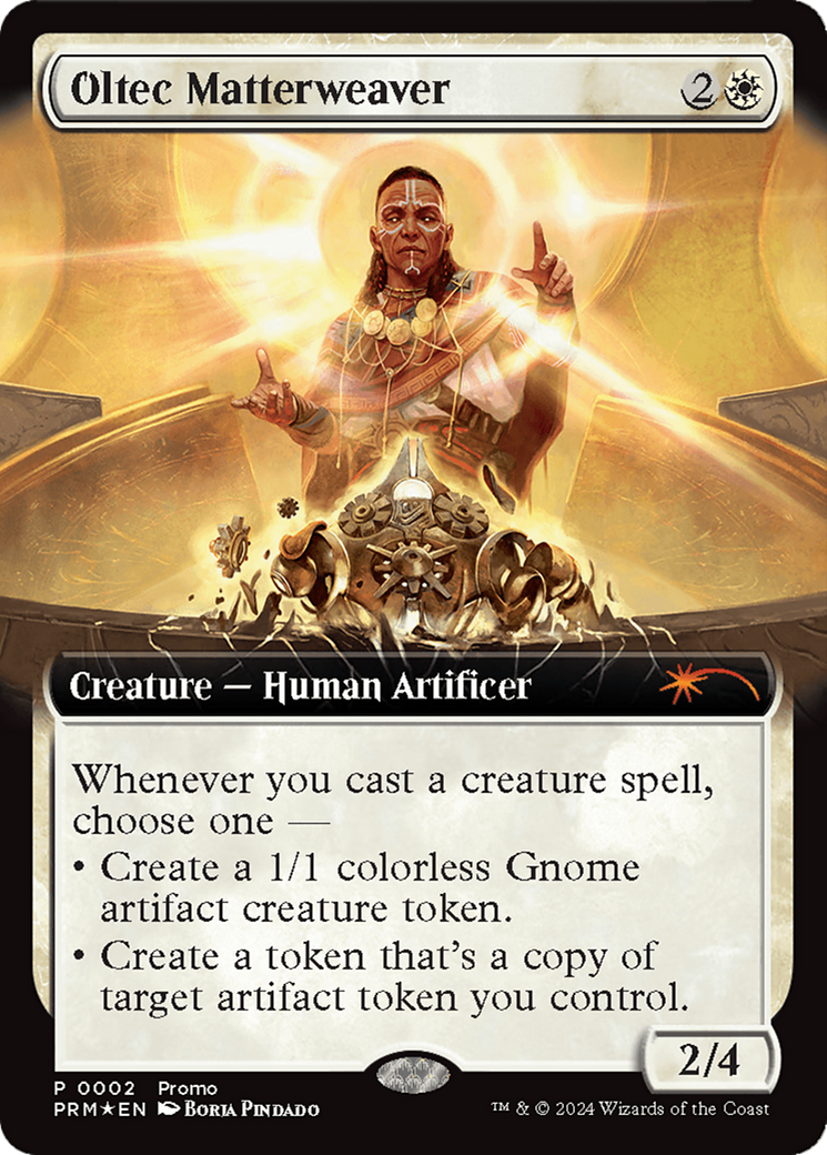 Oltec Matterweaver (Extended Art) [Wizards Play Network 2024] | The CG Realm