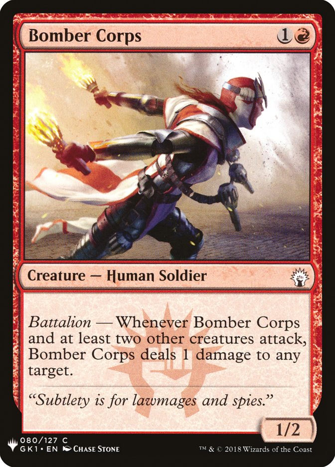 Bomber Corps [Mystery Booster] | The CG Realm